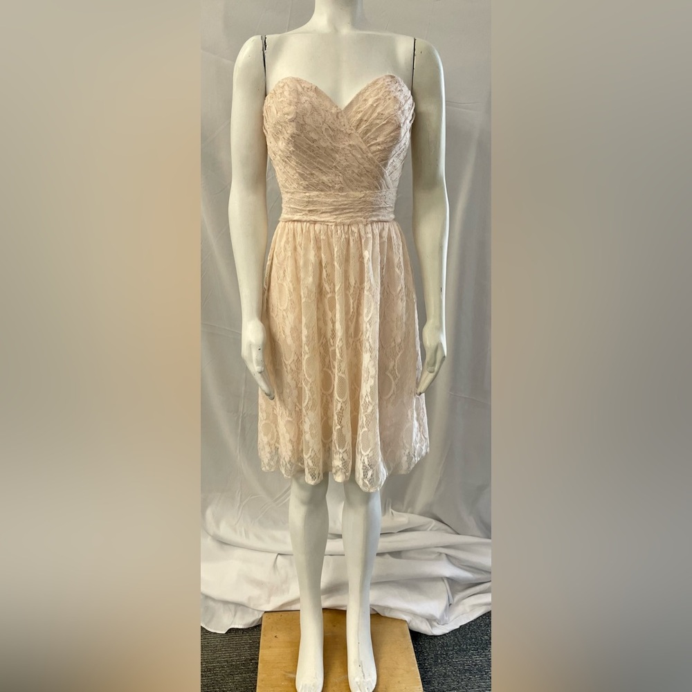 Beautiful light pink short dress